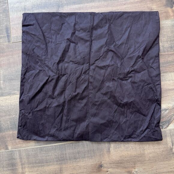 Cole Haan Travel Shoe Dust Bag Fold Over Brown 2 Slots 16”x17” - Picture 2 of 4